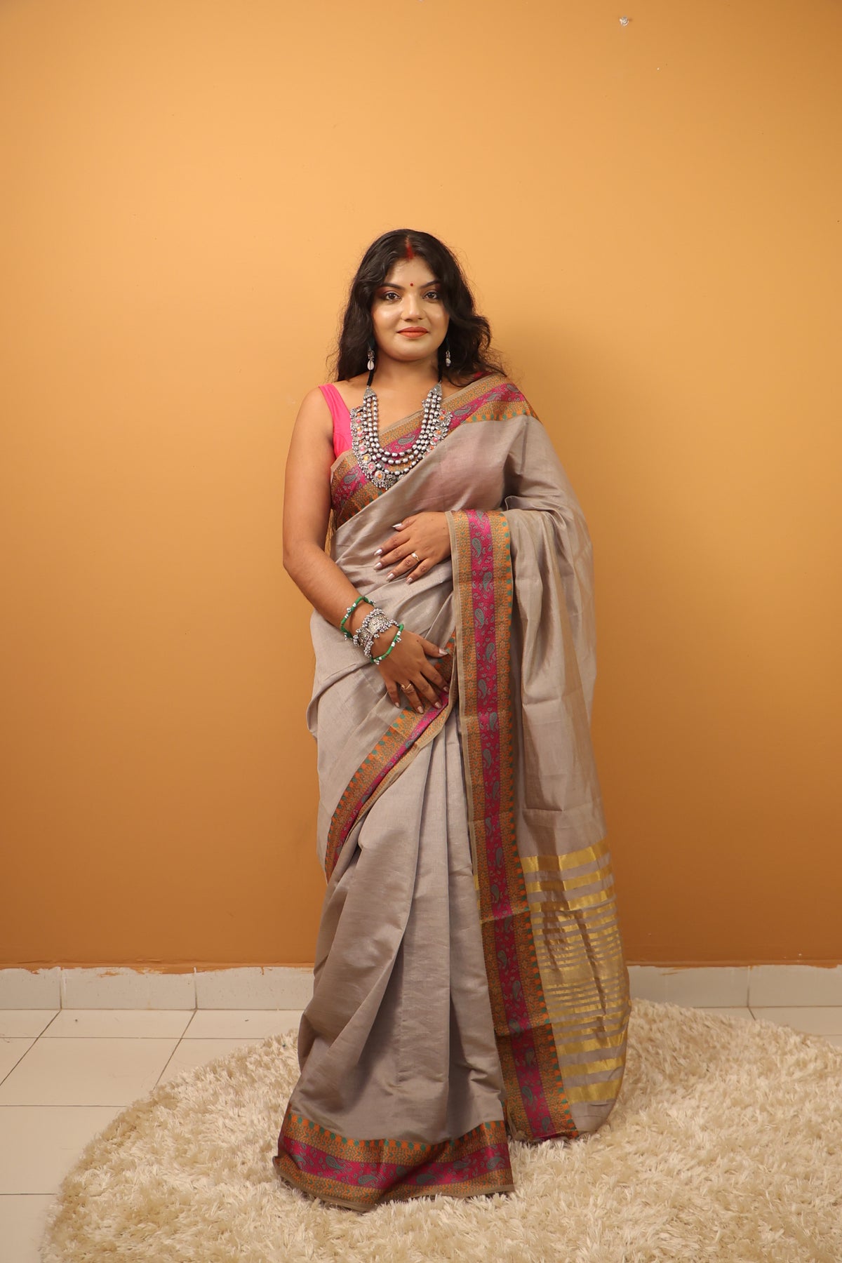 Kanchi Pure Cotton silk