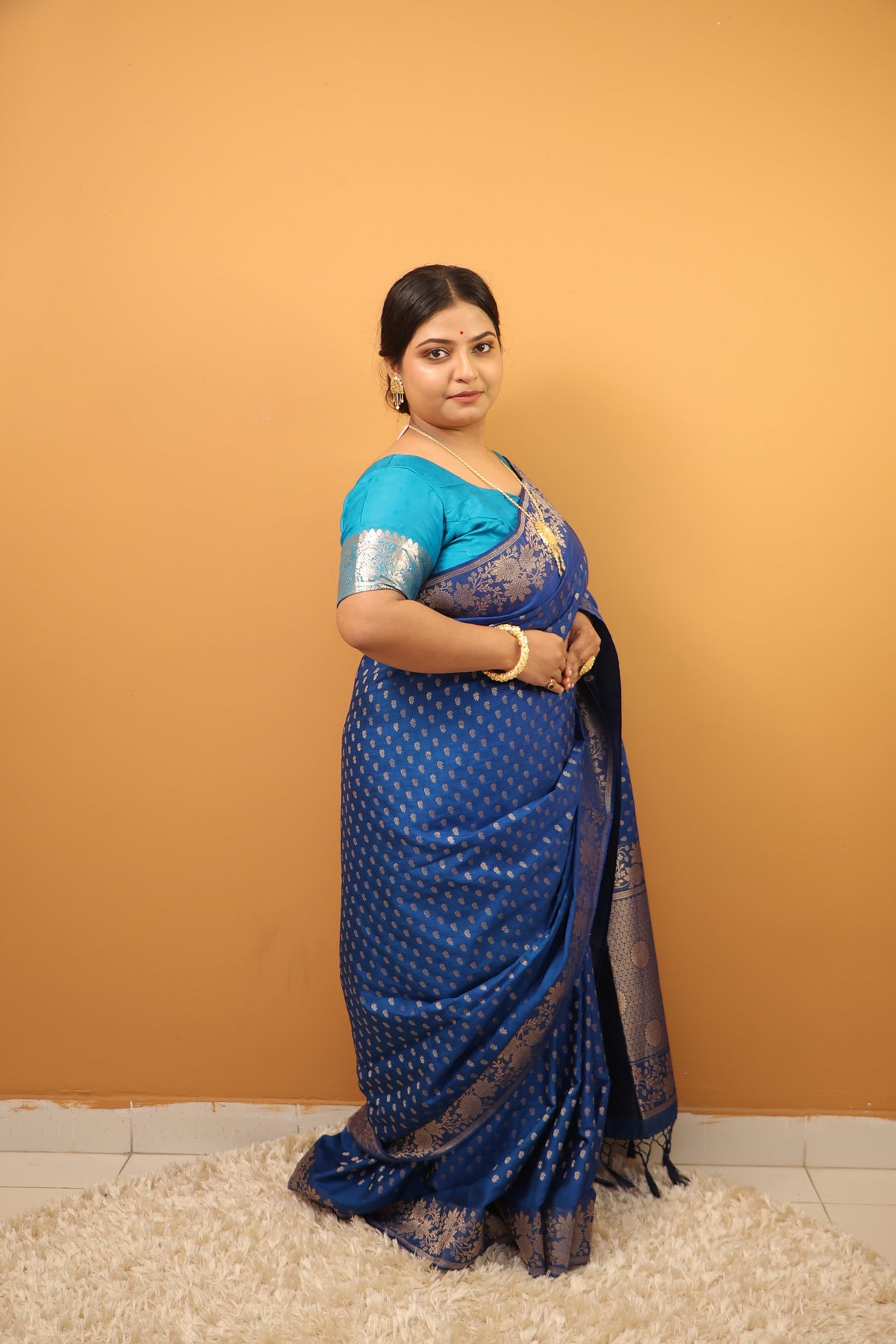 Nilambari Benarasi Silk Saree