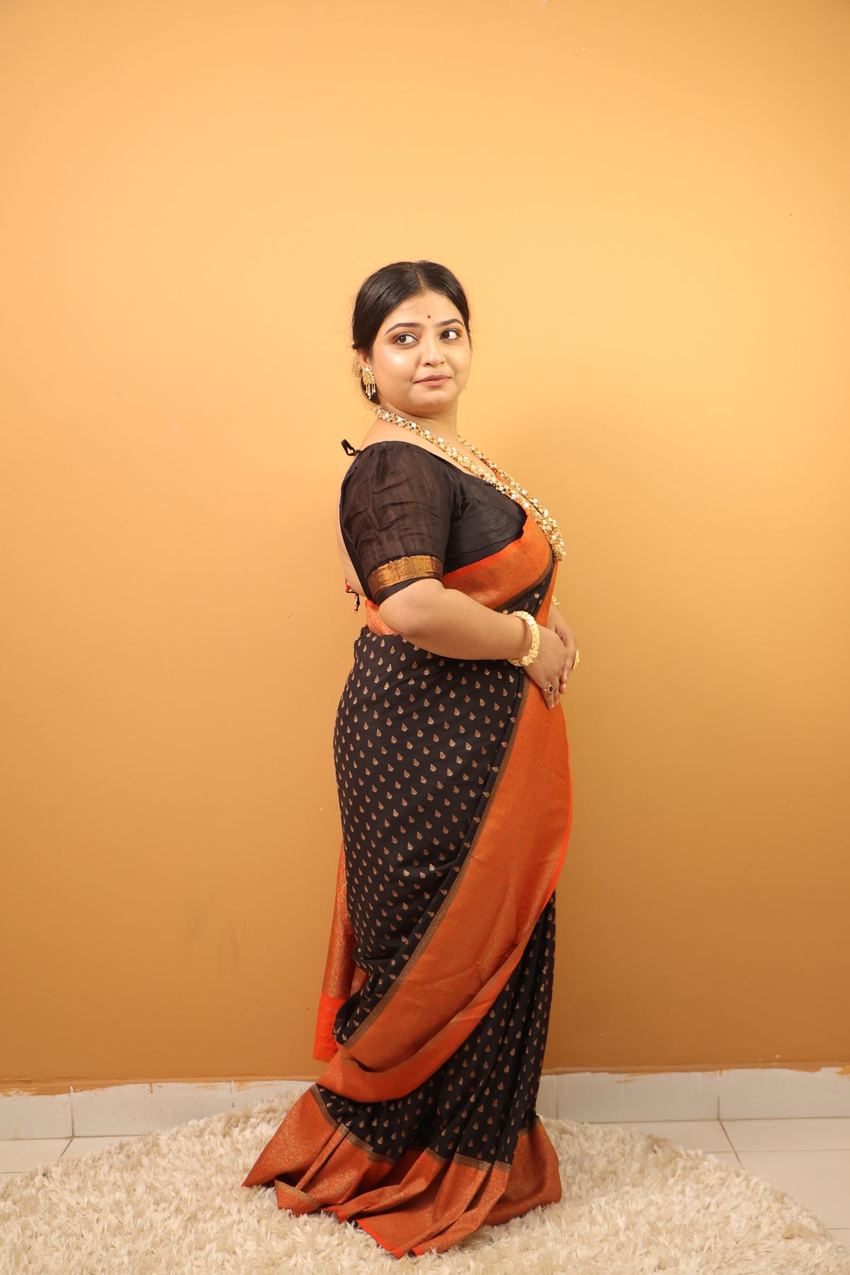 Orna Khaddi Benarasi Saree