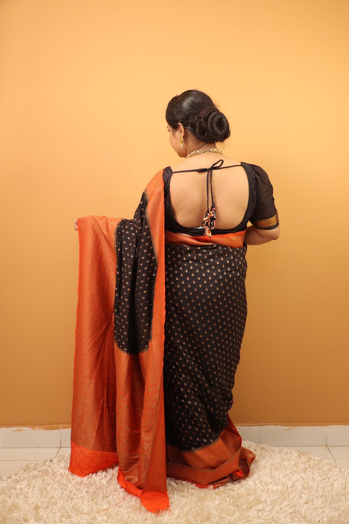 Orna Khaddi Benarasi Saree