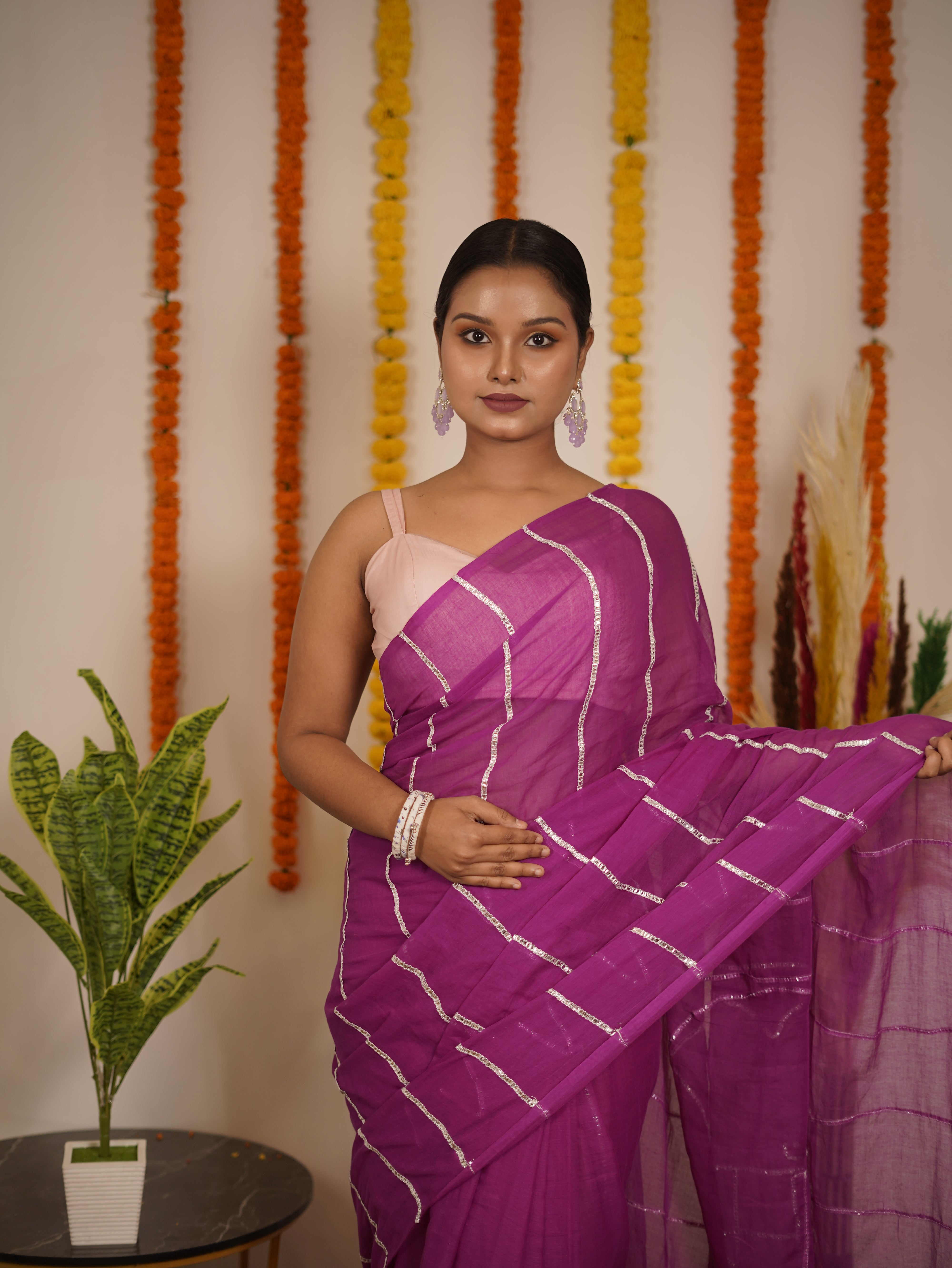 Maa Pure mul cotton saree