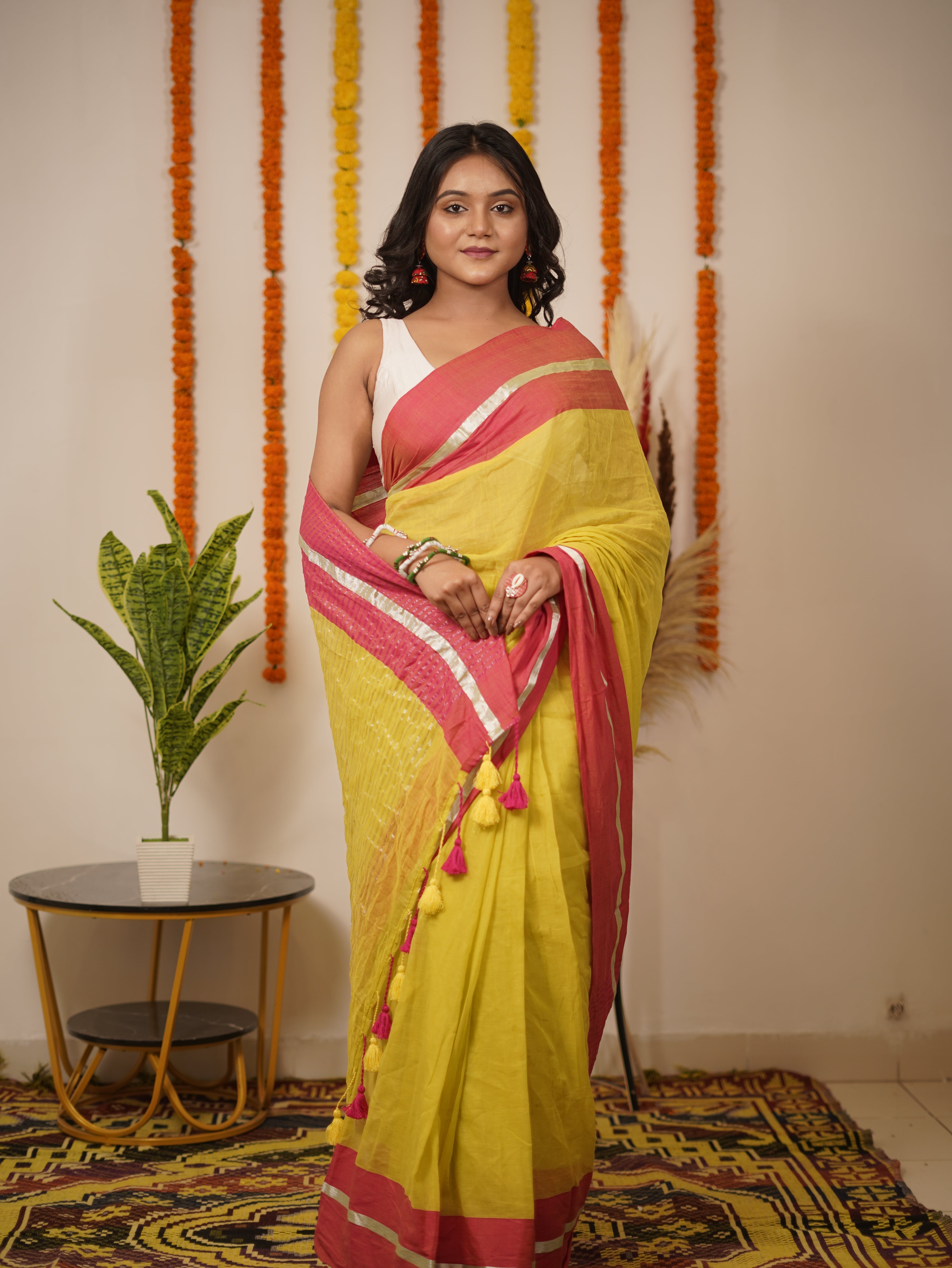 Savitri Pure Mul Cotton Saree