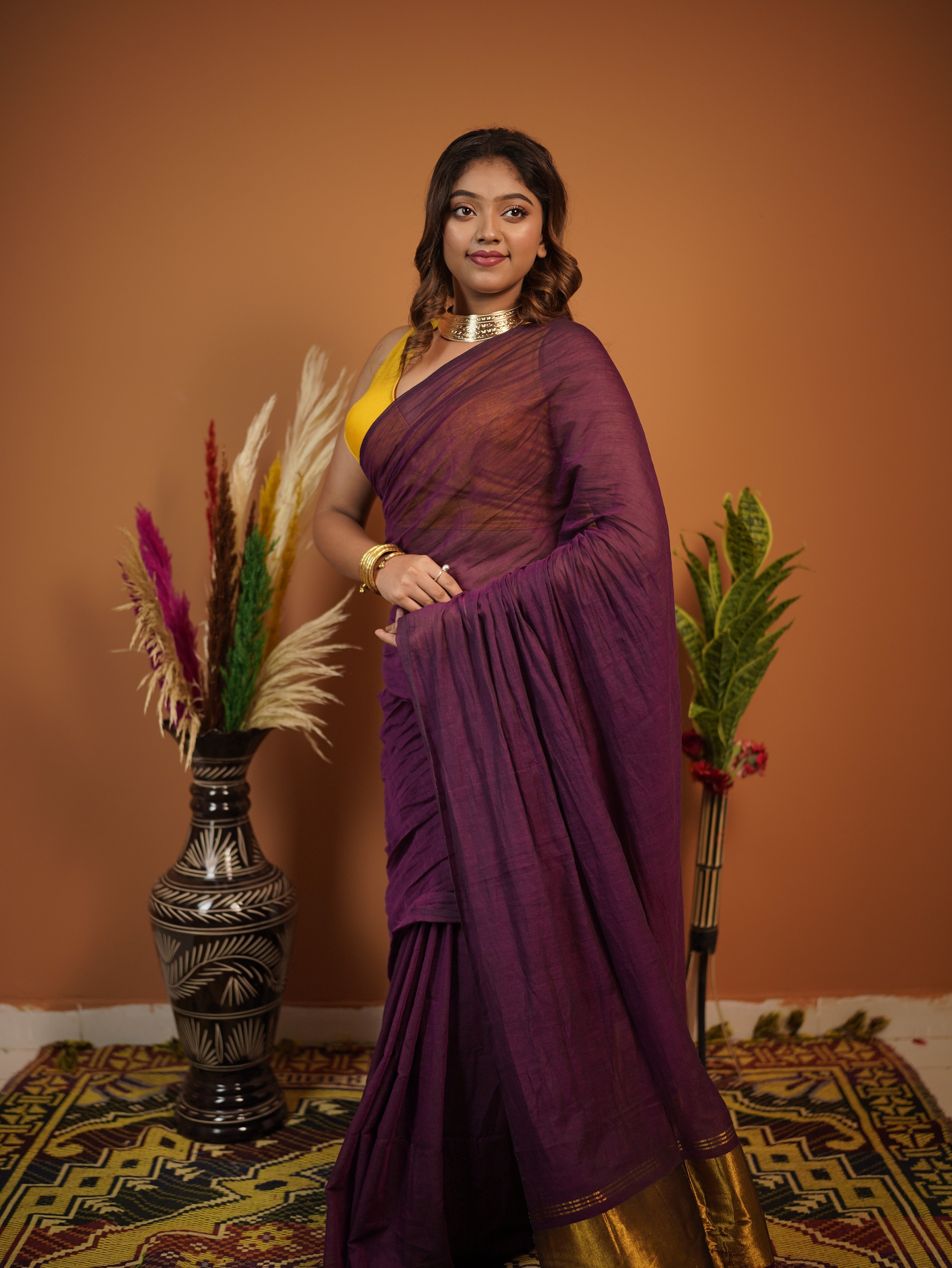 Aparna pure mul cotton saree