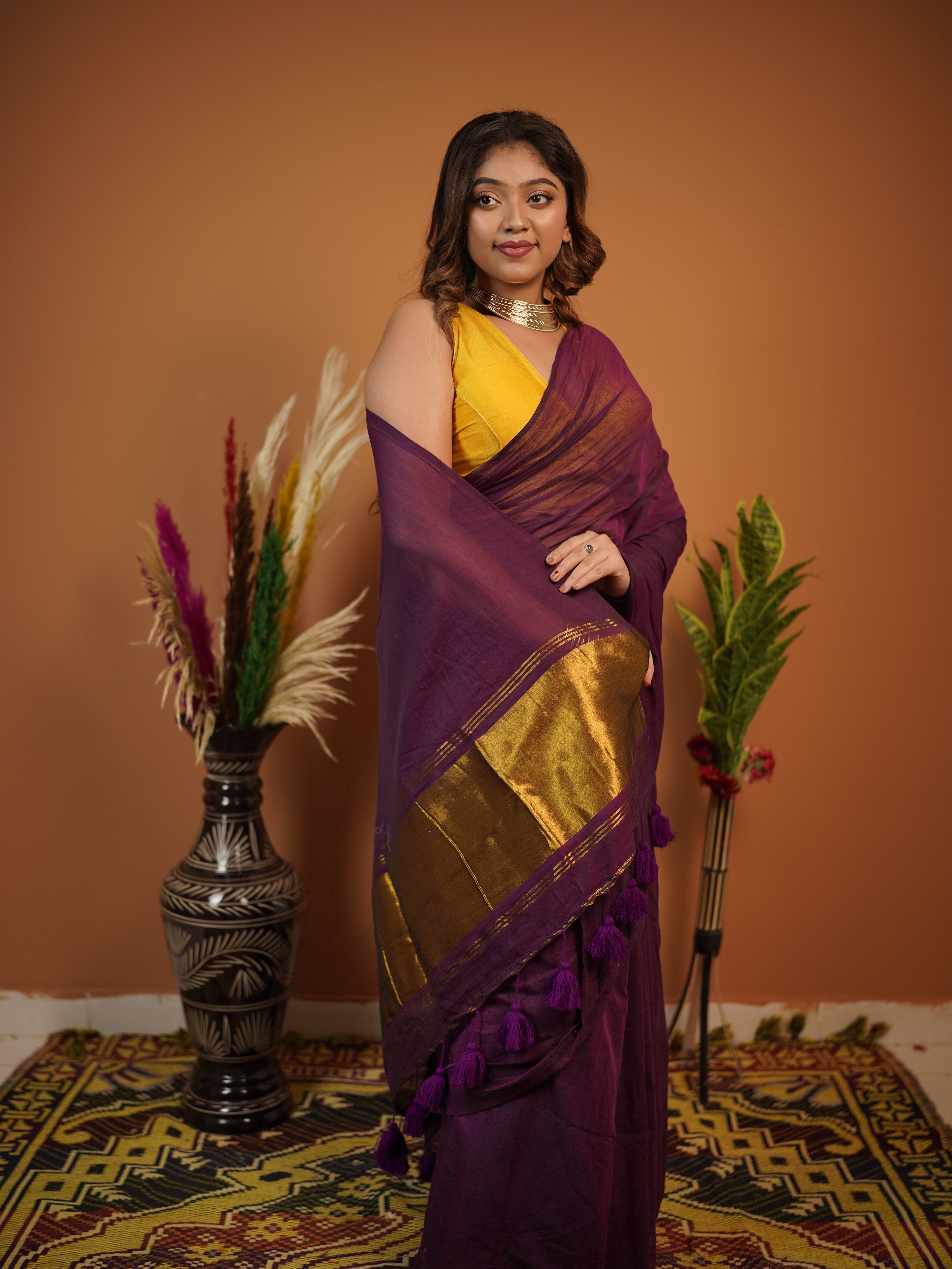Aparna pure mul cotton saree