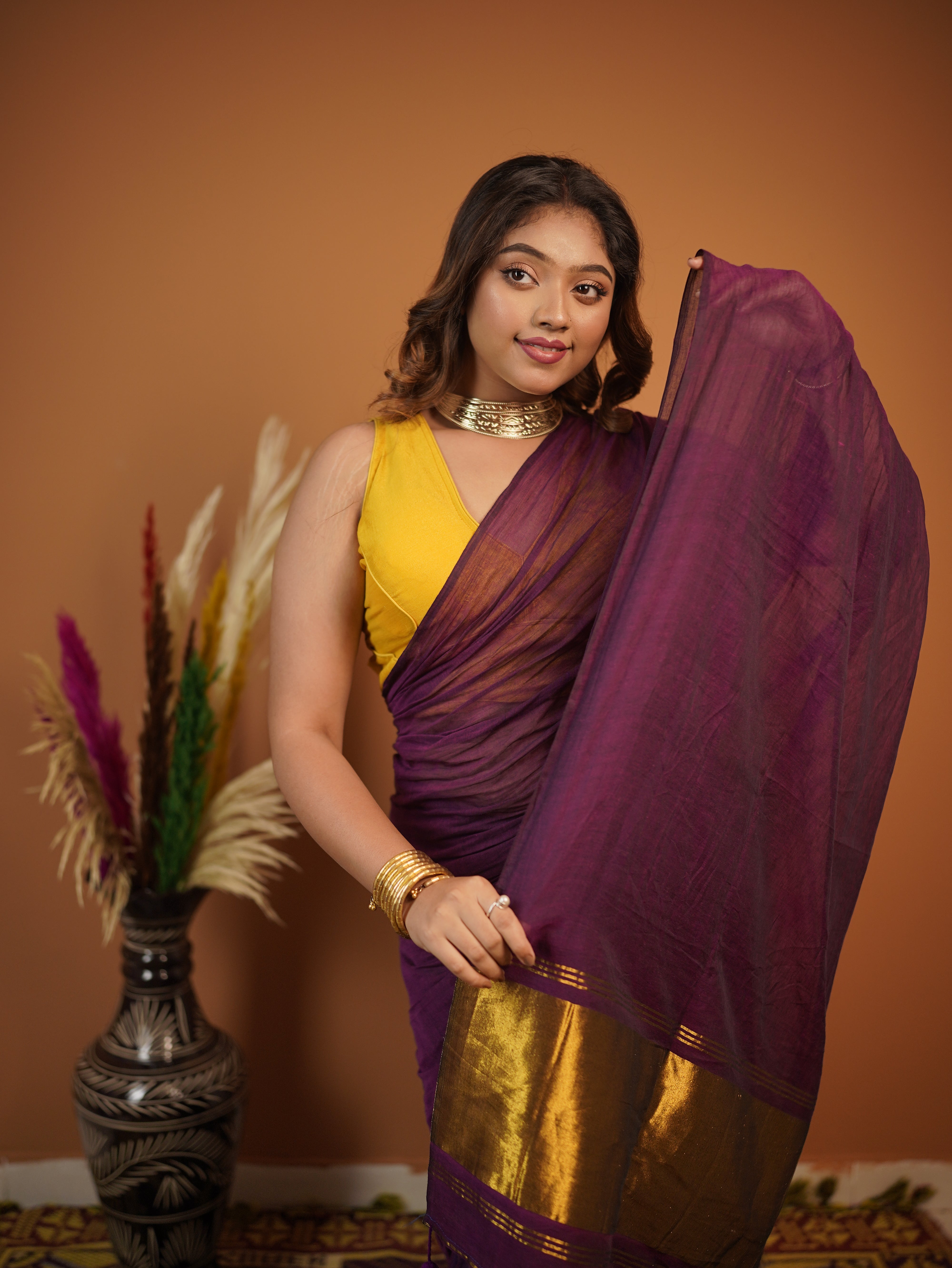 Aparna pure mul cotton saree