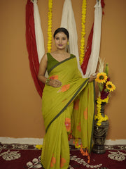 Dhatri Pure Mul Cotton Saree