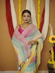 Alankrita Pure Mul Cotton Saree