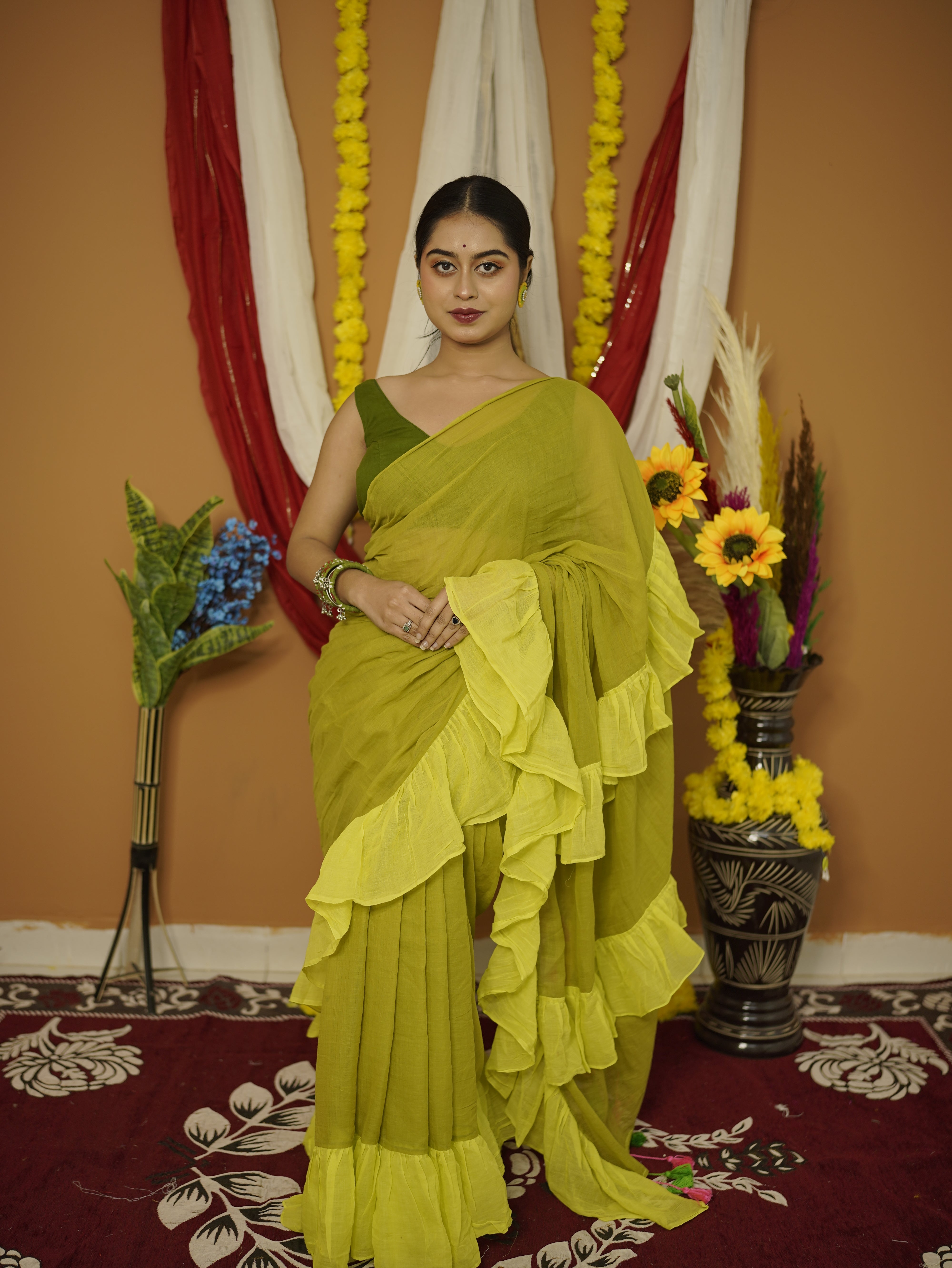 Prakriti Pure mul cotton saree