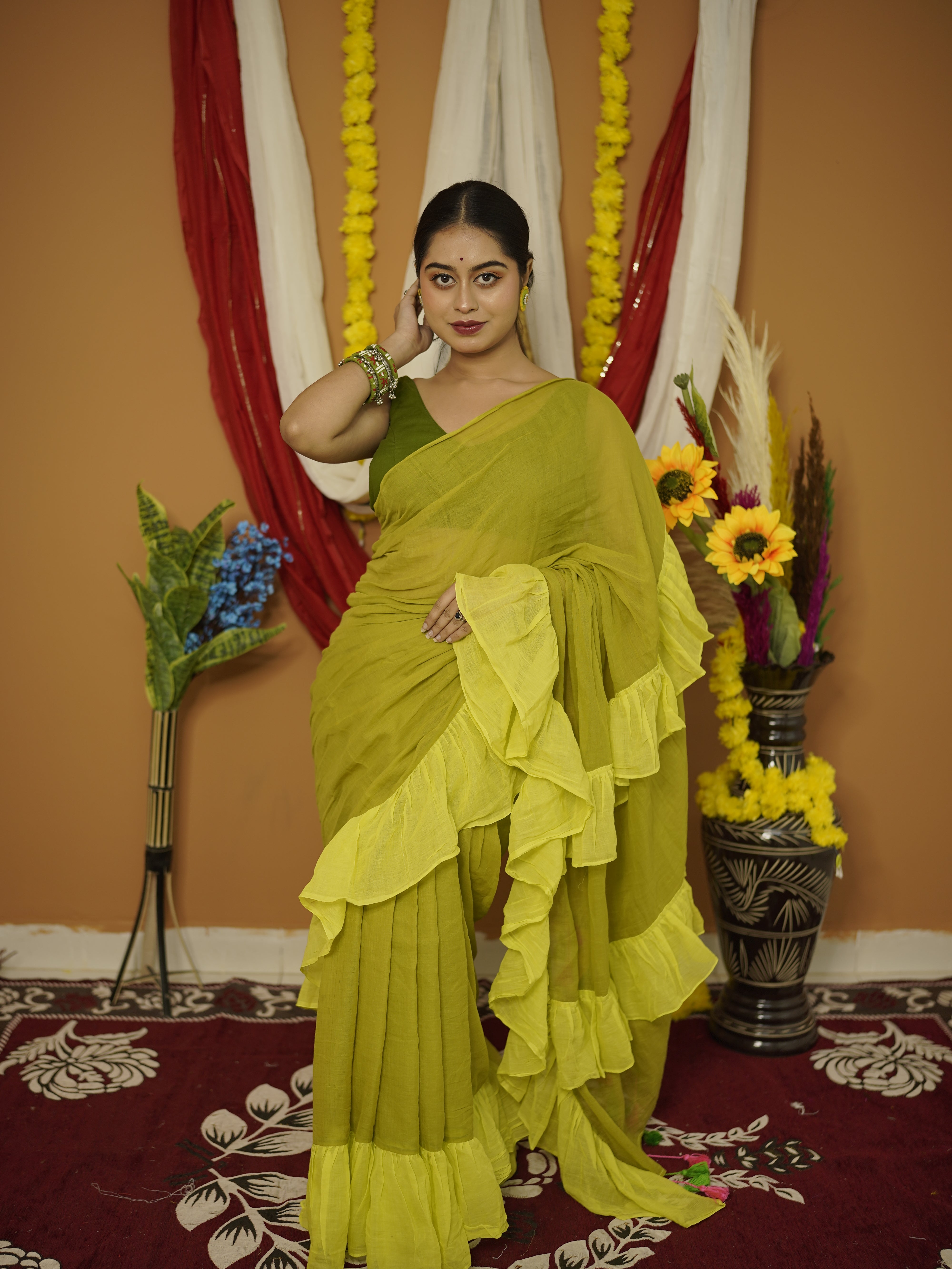 Prakriti Pure mul cotton saree