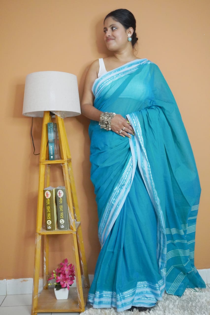 Samudrika pure mull cotton saree