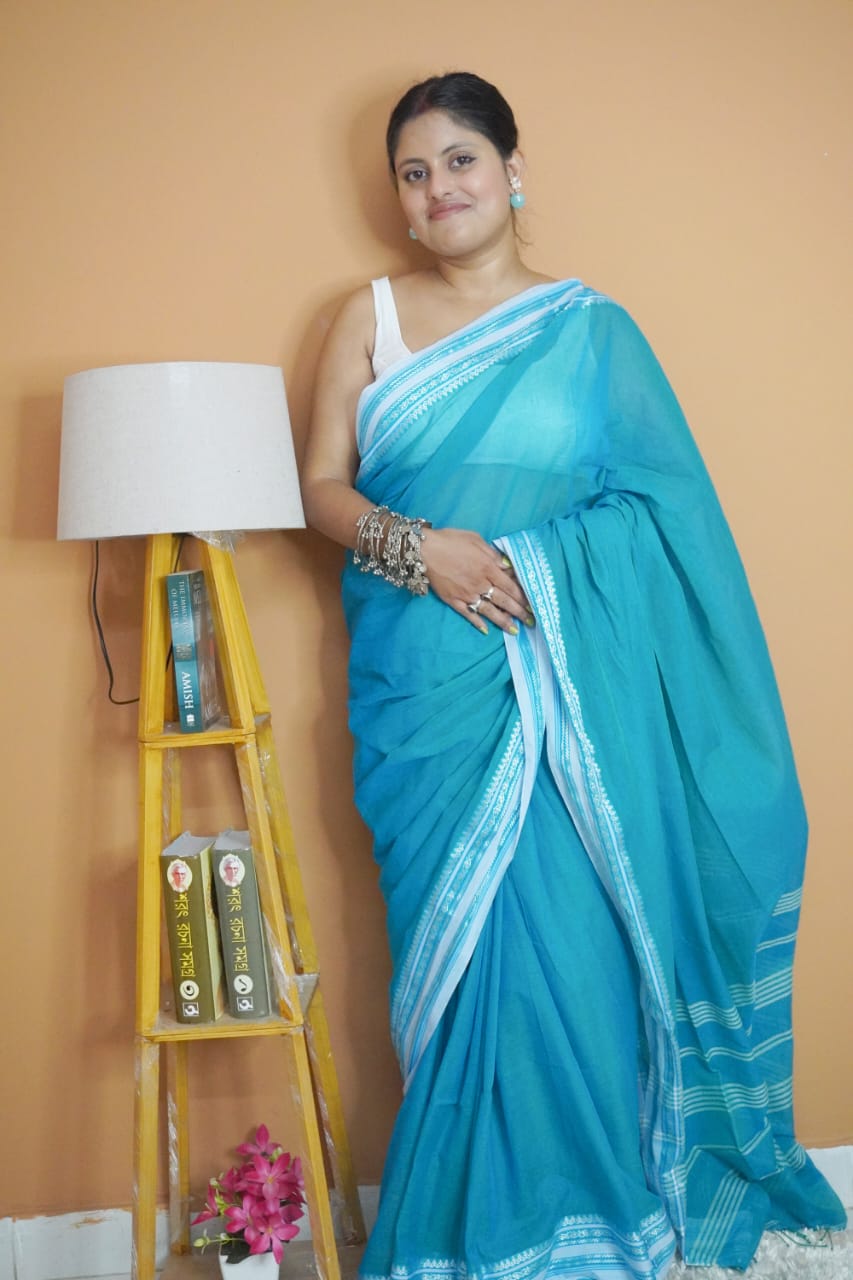 Samudrika pure mull cotton saree
