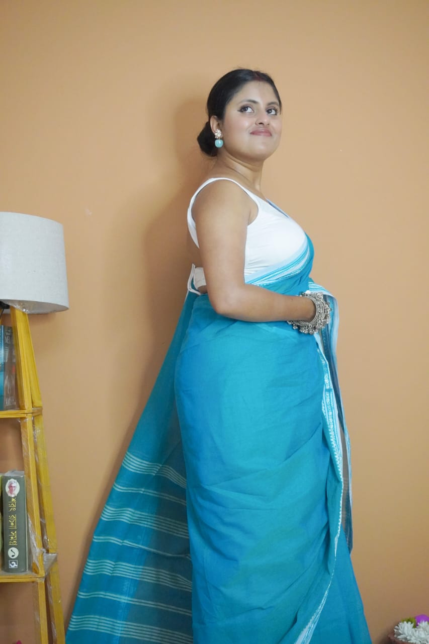 Samudrika pure mull cotton saree