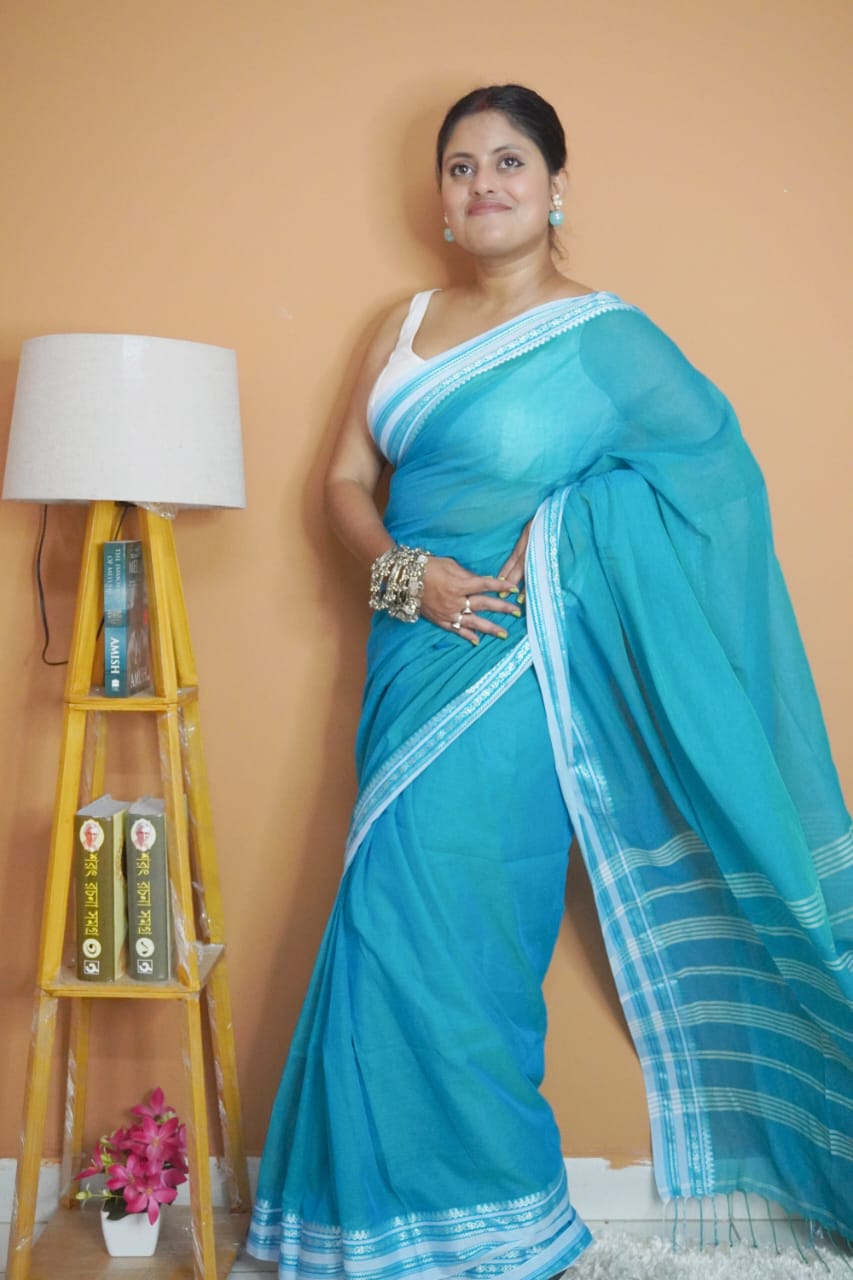 Samudrika pure mull cotton saree