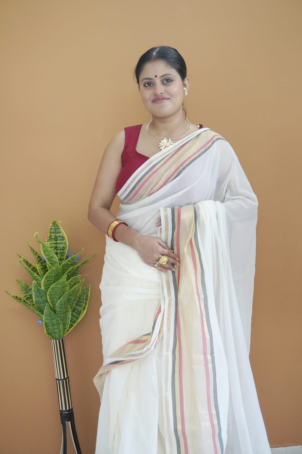 Sarveshwari pure mull cotton Saree