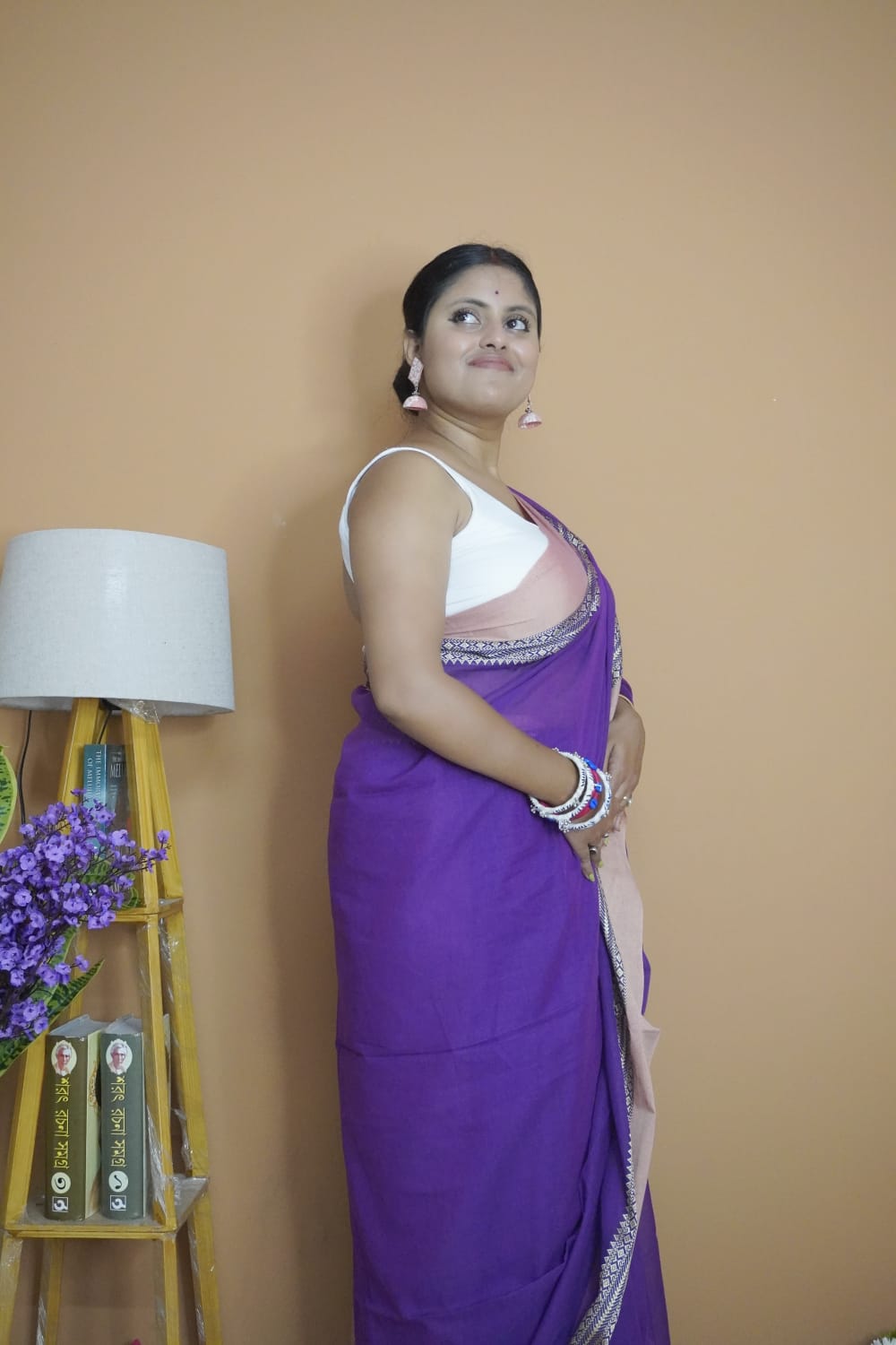 Sagar Neel pure mull cotton  saree